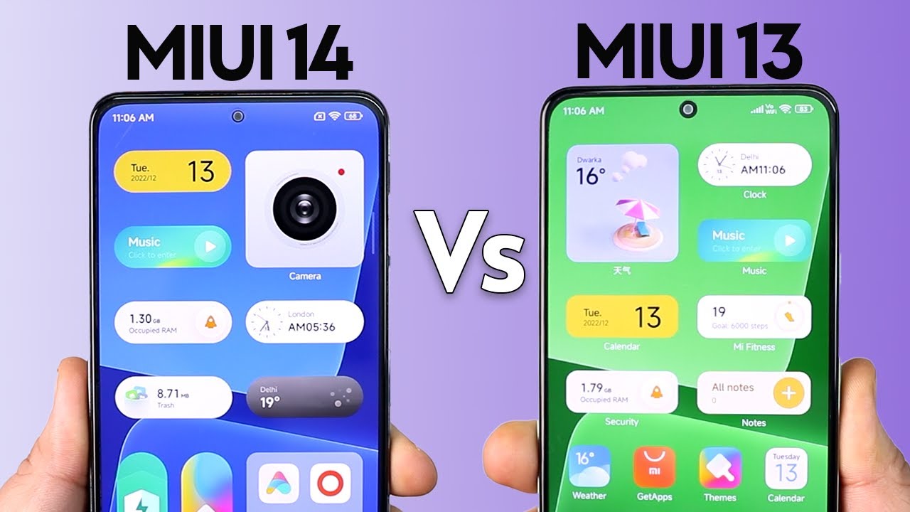 MIUI 13 and 14